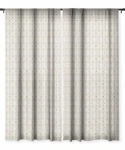 DYD BOHEMIAN DIAMONDS WINDOW CURTAINS WALL DECOR