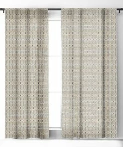 DYD BOHEMIAN DIAMONDS WINDOW CURTAINS WALL DECOR