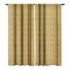 DYD BOHEMIAN DIAMONDS HONEY WINDOW CURTAINS WALL DECOR