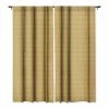 DYD BOHEMIAN DIAMONDS HONEY WINDOW CURTAINS WALL DECOR