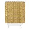 DYD BOHEMIAN DIAMONDS HONEY SHOWER CURTAIN BATH