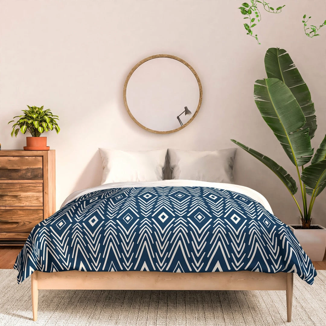 DYD BOHEMIAN DIAMONDS NAVY DUVET / COMFORTER 10 DYD BOHEMIAN DIAMONDS NAVY DUVET / COMFORTER