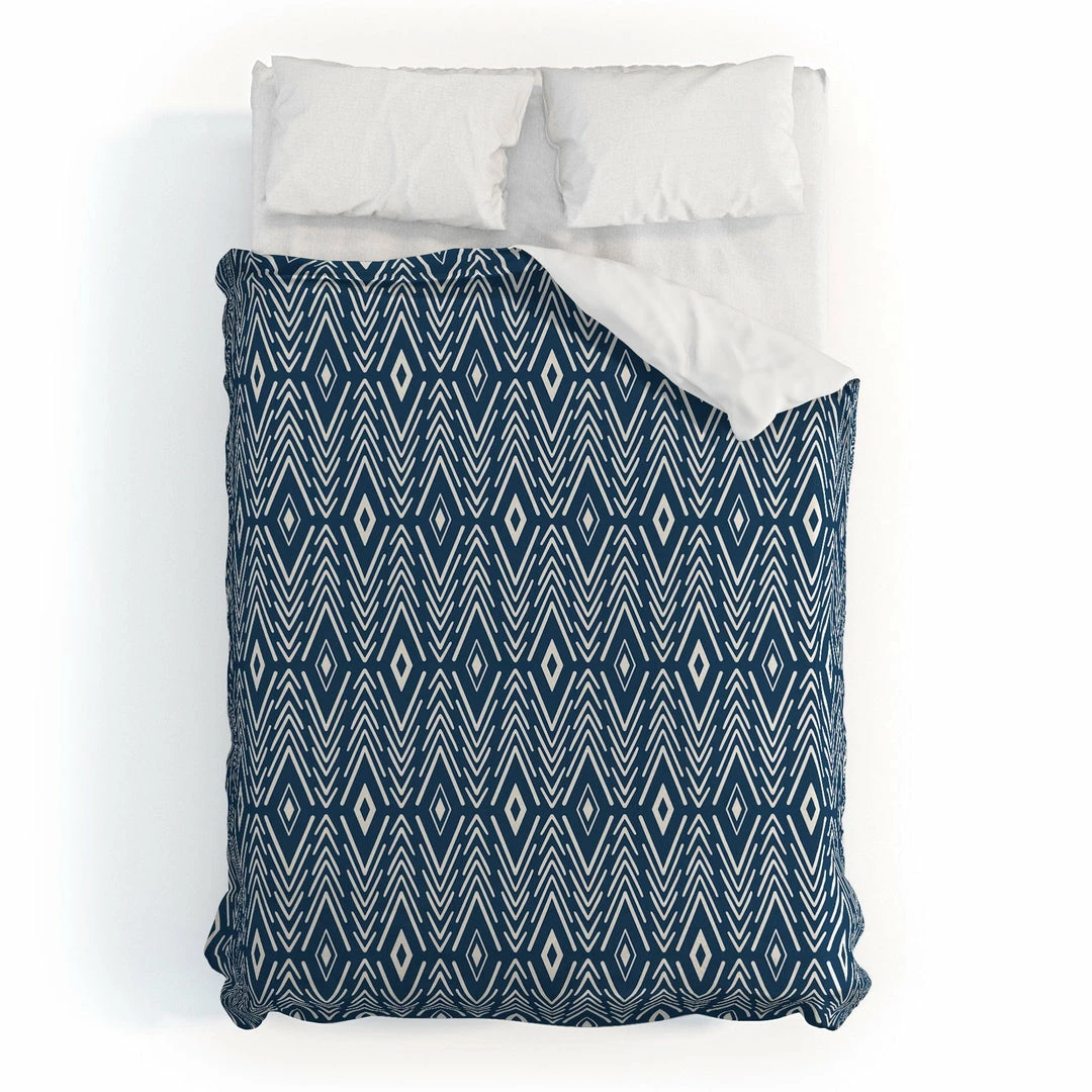 DYD BOHEMIAN DIAMONDS NAVY DUVET / COMFORTER 3 DYD BOHEMIAN DIAMONDS NAVY DUVET / COMFORTER