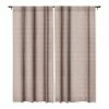 DYD BOHEMIAN DIAMONDS PEACH WINDOW CURTAINS