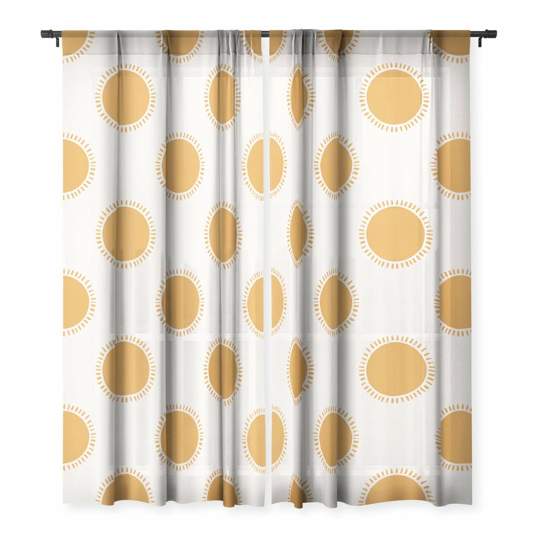 DYD SUMMER DESERT SUN WINDOW CURTAINS WALL DECOR 6 DYD SUMMER DESERT SUN WINDOW CURTAINS WALL DECOR