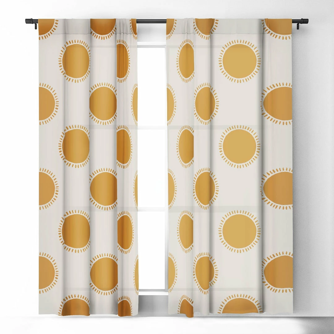 DYD SUMMER DESERT SUN WINDOW CURTAINS WALL DECOR 5 DYD SUMMER DESERT SUN WINDOW CURTAINS WALL DECOR