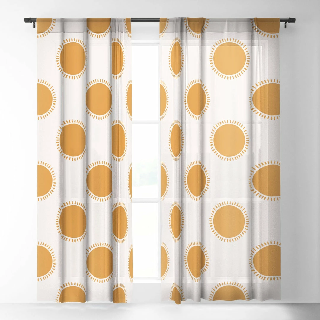 DYD SUMMER DESERT SUN WINDOW CURTAINS WALL DECOR 8 DYD SUMMER DESERT SUN WINDOW CURTAINS WALL DECOR