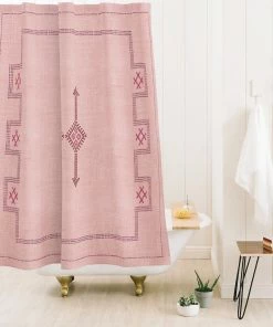 DYD BUNGALOW KILIM SHOWER CURTAIN