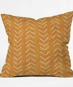 DYD COZY UP MUD CLOTH BIG ARROWS IN YELLOW