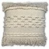 KK IVORY BOHO WOVEN PILLOW