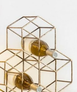TT BRASS WINE RACK