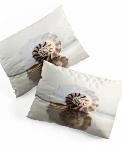 DYD SEASHELL PILLOW SHAMS SKY & WATER