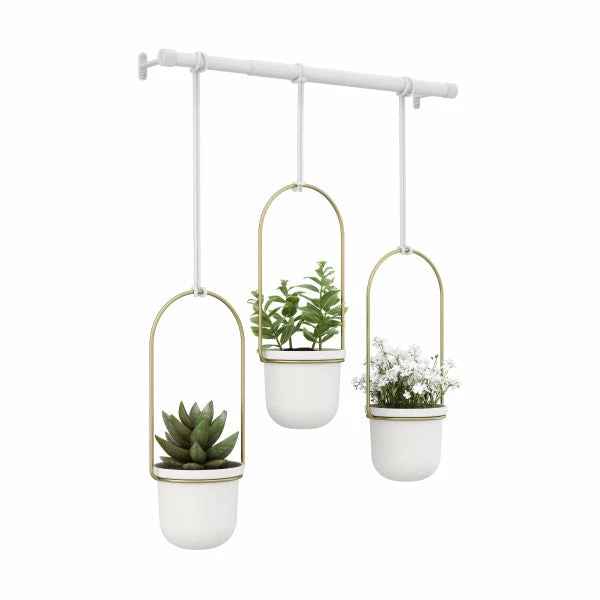 UMD TRIFLORA HANGING PLANTER BOHO 3 UMD TRIFLORA HANGING PLANTER BOHO