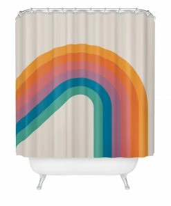 DYD BATH BOCA BENDING BOW SHOWER CURTAIN