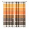 DYD GOLDEN SPRING STRIPES WINDOW CURTAINS