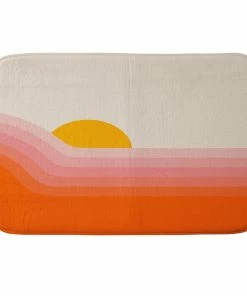 DYD STRAWBERRY DIPPER MEMORY FOAM BATH MAT