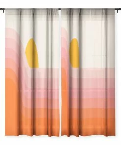 DYD STRAWBERRY DIPPER WINDOW CURTAINS