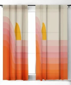 DYD STRAWBERRY DIPPER WINDOW CURTAINS