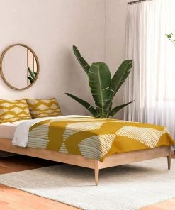 DYD ACOUSTIC WAVE MUSTARD DUVET / COMFORTER NEWEST 37 DYD ACOUSTIC WAVE MUSTARD DUVET / COMFORTER NEWEST