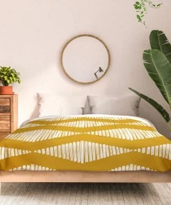 DYD ACOUSTIC WAVE MUSTARD DUVET / COMFORTER NEWEST 41 DYD ACOUSTIC WAVE MUSTARD DUVET / COMFORTER NEWEST