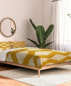 DYD ACOUSTIC WAVE MUSTARD DUVET / COMFORTER NEWEST 40 DYD ACOUSTIC WAVE MUSTARD DUVET / COMFORTER NEWEST