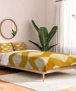DYD ACOUSTIC WAVE MUSTARD DUVET / COMFORTER NEWEST