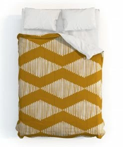 DYD ACOUSTIC WAVE MUSTARD DUVET / COMFORTER NEWEST