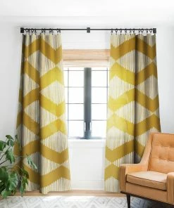 DYD WALL DECOR TAN TUNNEL WINDOW CURTAINS