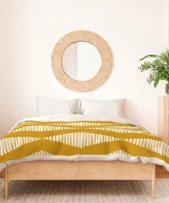 DYD ACOUSTIC WAVE MUSTARD DUVET / COMFORTER NEWEST 33 DYD ACOUSTIC WAVE MUSTARD DUVET / COMFORTER NEWEST