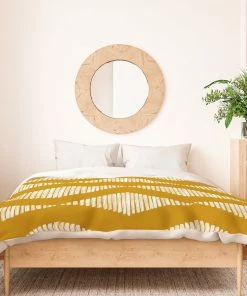 DYD ACOUSTIC WAVE MUSTARD DUVET / COMFORTER NEWEST 29 DYD ACOUSTIC WAVE MUSTARD DUVET / COMFORTER NEWEST