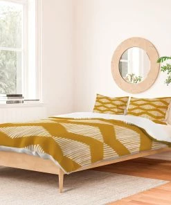 DYD ACOUSTIC WAVE MUSTARD DUVET / COMFORTER NEWEST 28 DYD ACOUSTIC WAVE MUSTARD DUVET / COMFORTER NEWEST
