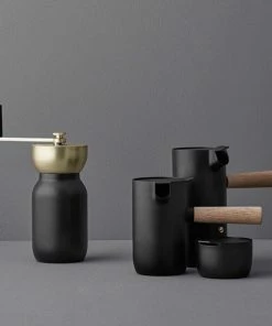 SN BLACK & BRASS DANISH COFFEE GRINDER