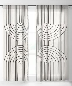 DYD ARCH SYMMETRY VI WINDOW CURTAINS