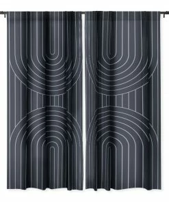DYD ARCH SYMMETRY XXVIII WINDOW CURTAINS 12 DYD ARCH SYMMETRY XXVIII WINDOW CURTAINS