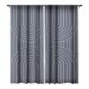 DYD ARCH SYMMETRY XXV WINDOW CURTAINS 2 DYD ARCH SYMMETRY XXV WINDOW CURTAINS