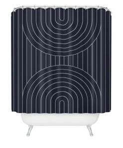 DYD BATH ARCH SYMMETRY XXV SHOWER CURTAIN