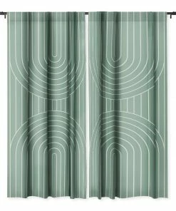DYD ARCH SYMMETRY XXIX WINDOW CURTAINS WALL DECOR