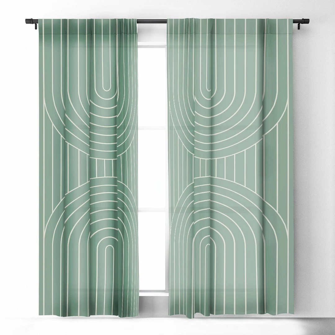 DYD ARCH SYMMETRY XXVIII WINDOW CURTAINS 8 DYD ARCH SYMMETRY XXVIII WINDOW CURTAINS
