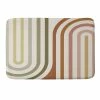 DYD BOLD CURVATURE STRIPES I MEMORY FOAM BATH MAT