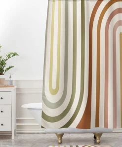 DYD BOLD CURVATURE STRIPES I MEMORY FOAM BATH MAT 9 DYD BOLD CURVATURE STRIPES I MEMORY FOAM BATH MAT