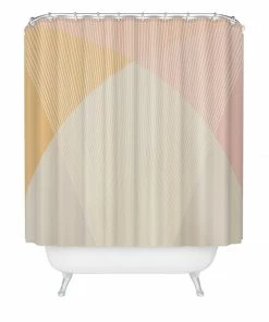 DYD BATH CECILIA PINK SHOWER CURTAIN