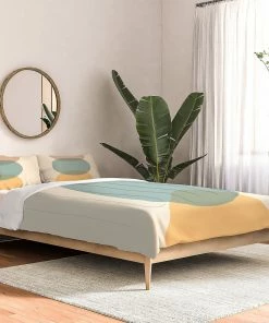 DYD CIRCLE GRADIENT MELON DUVET / COMFORTER SKY & WATER