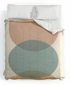 DYD CIRCLE GRADIENT MELON DUVET / COMFORTER SKY & WATER