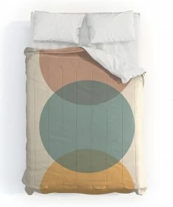 DYD CIRCLE GRADIENT MELON DUVET / COMFORTER SKY & WATER