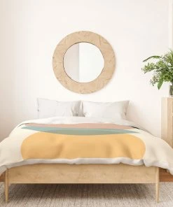 DYD CIRCLE GRADIENT MELON DUVET / COMFORTER SKY & WATER