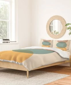 DYD CIRCLE GRADIENT MELON DUVET / COMFORTER SKY & WATER