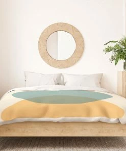 DYD CIRCLE GRADIENT MELON DUVET / COMFORTER SKY & WATER