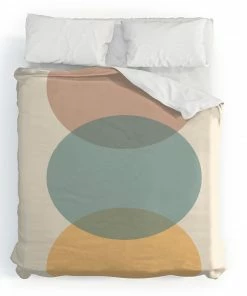 DYD CIRCLE GRADIENT MELON DUVET / COMFORTER SKY & WATER
