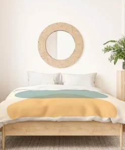 DYD CIRCLE GRADIENT MELON DUVET / COMFORTER SKY & WATER