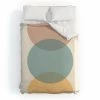 DYD CIRCLE GRADIENT MELON DUVET / COMFORTER SKY & WATER